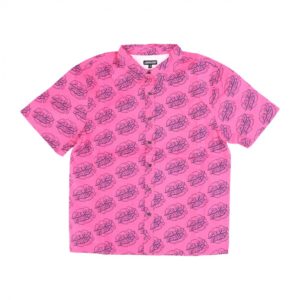 SANTA CRUZ Camicia Broken DOT Shirt Hot Pink