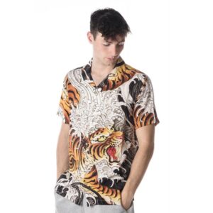 DOOMSDAY SOCIETY CAMICIA BIOTIGER UOMO