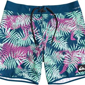 Quiksilver Highline Camocat EQYBS04312 – Pantaloncini da bagno da uomo, 18″